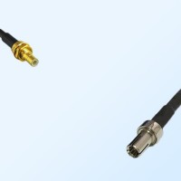 SMB/Bulkhead Male - TS9/Male Coaxial Jumper Cable