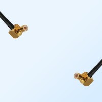 SMB/Male Right Angle - SMB/Male Right Angle Coaxial Jumper Cable