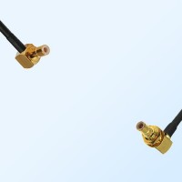 SMB/Male R/A - SMB/Bulkhead Male R/A Coaxial Jumper Cable