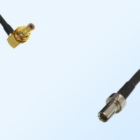 SMB/Bulkhead Male Right Angle - TS9/Male Coaxial Jumper Cable