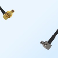 SMB/Bulkhead Male R/A - TS9/Male R/A Coaxial Jumper Cable