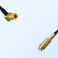 RCA Female - SMB Female Right Angle Coaxial Cable Assemblies