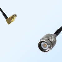SMC/Male Right Angle - TNC/Male Coaxial Jumper Cable