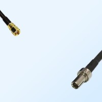 SMC/Female - TS9/Male Coaxial Jumper Cable