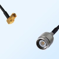 SMC/Female Right Angle - TNC/Male Coaxial Jumper Cable