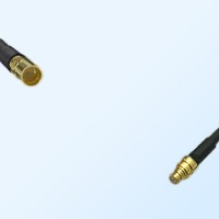 SMP/Male - SMP/Female Coaxial Jumper Cable