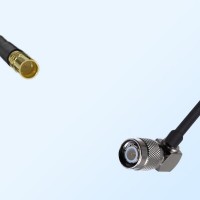 SMP/Male - TNC/Male Right Angle Coaxial Jumper Cable