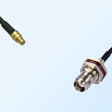 SMP/Female - TNC/Bulkhead Female with O-Ring Coaxial Jumper Cable