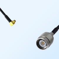 SMP/Female Right Angle - TNC/Male Coaxial Jumper Cable