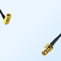 SSMA Female - SSMA Male Right Angle Coaxial Cable Assemblies