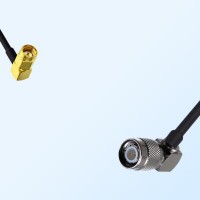 SSMA/Male Right Angle - TNC/Male Right Angle Coaxial Jumper Cable