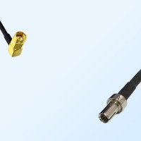 SSMA/Male Right Angle - TS9/Male Coaxial Jumper Cable