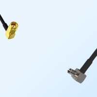 SSMA/Male Right Angle - TS9/Male Right Angle Coaxial Jumper Cable