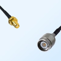 SSMA/Bulkhead Female - TNC/Male Coaxial Jumper Cable