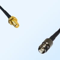 SSMA/Bulkhead Female - TNC/Female Coaxial Jumper Cable