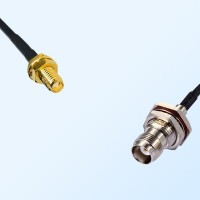 SSMA/Bulkhead Female - TNC/Bulkhead Female with O-Ring Coaxial Cable