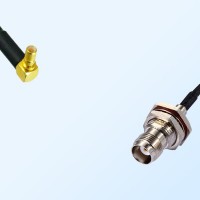 SSMB/Male R/A - TNC/Bulkhead Female with O-Ring Coaxial Jumper Cable