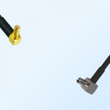 SSMB/Male Right Angle - TS9/Male Right Angle Coaxial Jumper Cable