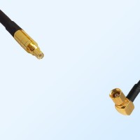 SSMC Male - SSMC Female Right Angle Coaxial Cable Assemblies