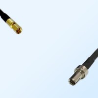 TS9/Male - SSMC/Female Coaxial Jumper Cable
