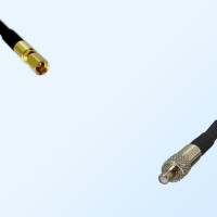 TS9/Female - SSMC/Female Coaxial Jumper Cable