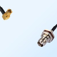 TNC/Bulkhead Female with O-Ring - SSMC/Female R/A Coaxial Jumper Cable