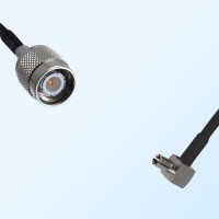 TNC/Male - TS9/Male Right Angle Coaxial Jumper Cable