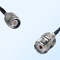 TNC/Male - UHF/Female Coaxial Jumper Cable