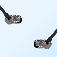 TNC/Male Right Angle - TNC/Male Right Angle Coaxial Jumper Cable