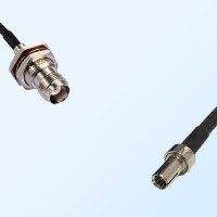 TNC/Bulkhead Female with O-Ring - TS9/Male Coaxial Jumper Cable