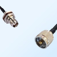 TNC/Bulkhead Female with O-Ring - UHF/Male Coaxial Jumper Cable