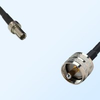 TS9/Male - UHF/Male Coaxial Jumper Cable