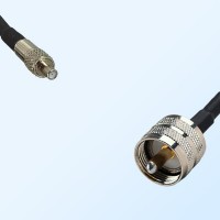 TS9/Female - UHF/Male Coaxial Jumper Cable