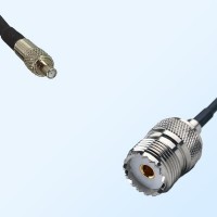 TS9/Female - UHF/Female Coaxial Jumper Cable