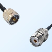 UHF/Male - UHF/Female Coaxial Jumper Cable